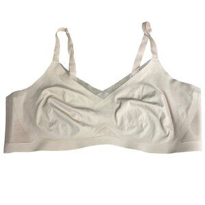 Honeylove Crossover Bra Tan Beige Sz 2X LWBR0302-2 Comfort